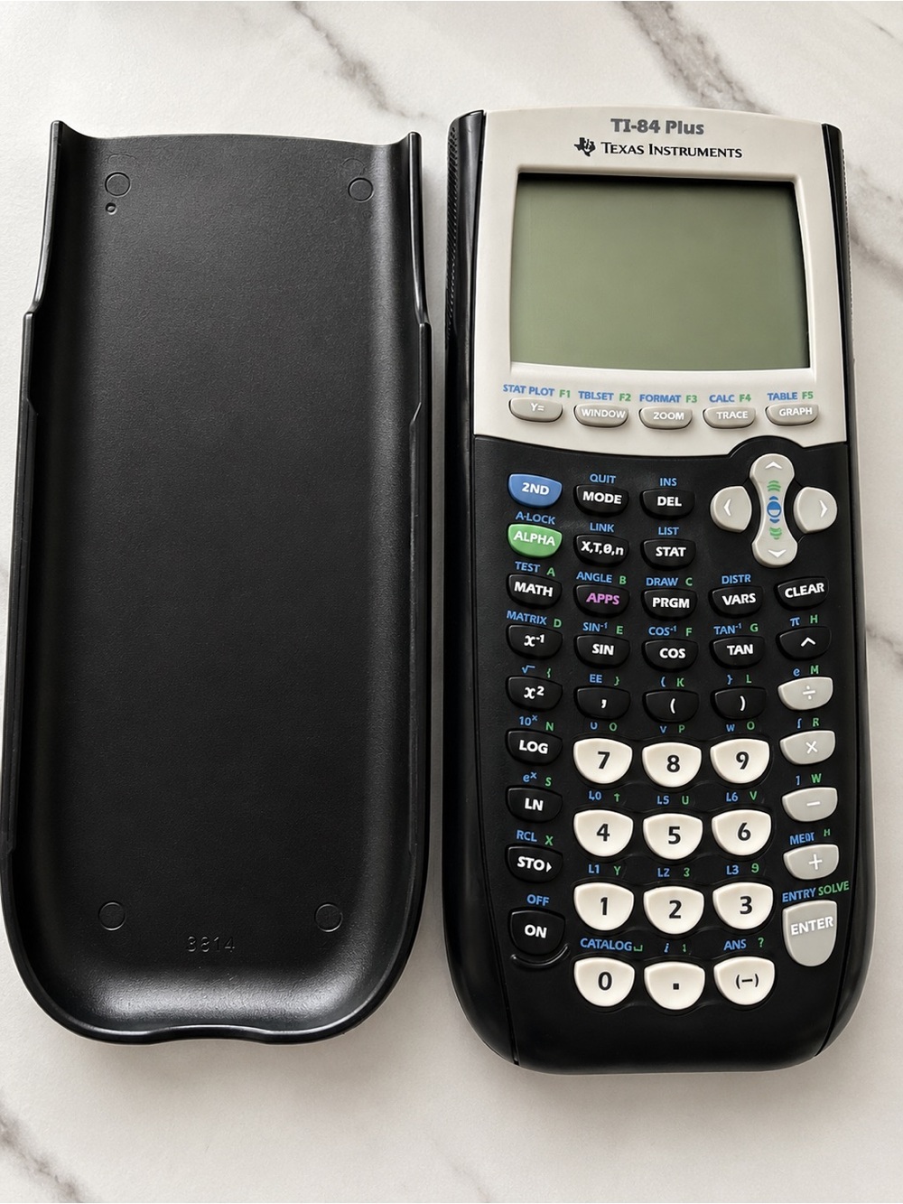 Texas Instruments TI-84 Plus Graphing Calculator with Cover